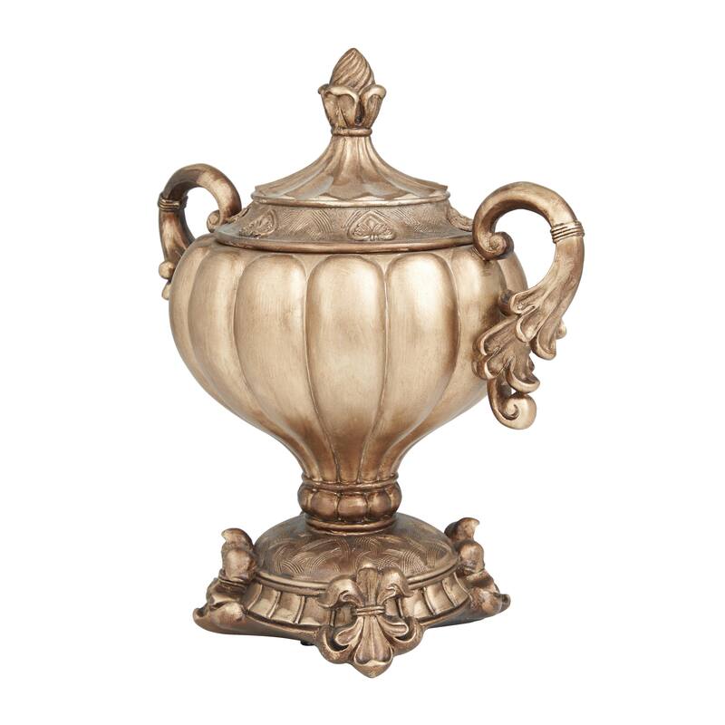 Polystone Decorative Jars - Bronze - Roche River Decor - Bronze