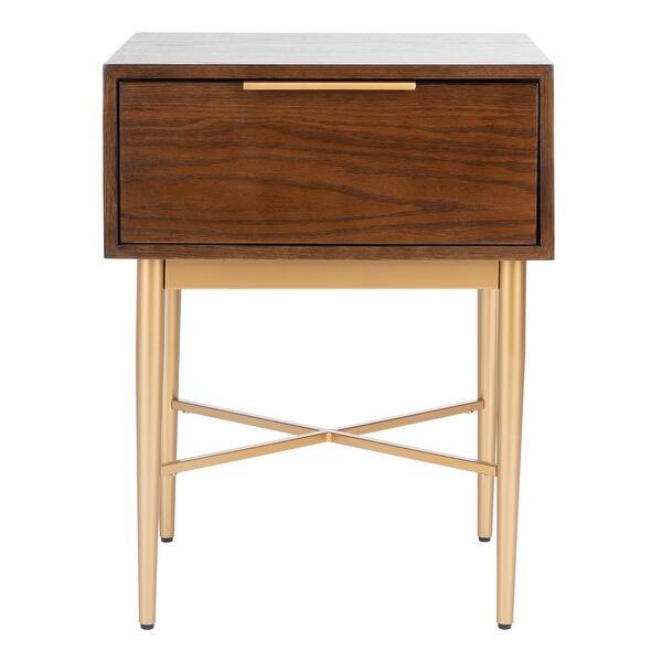 Shop Safavieh Pierre Modern 1 Drawer Nightstand Overstock 31803128