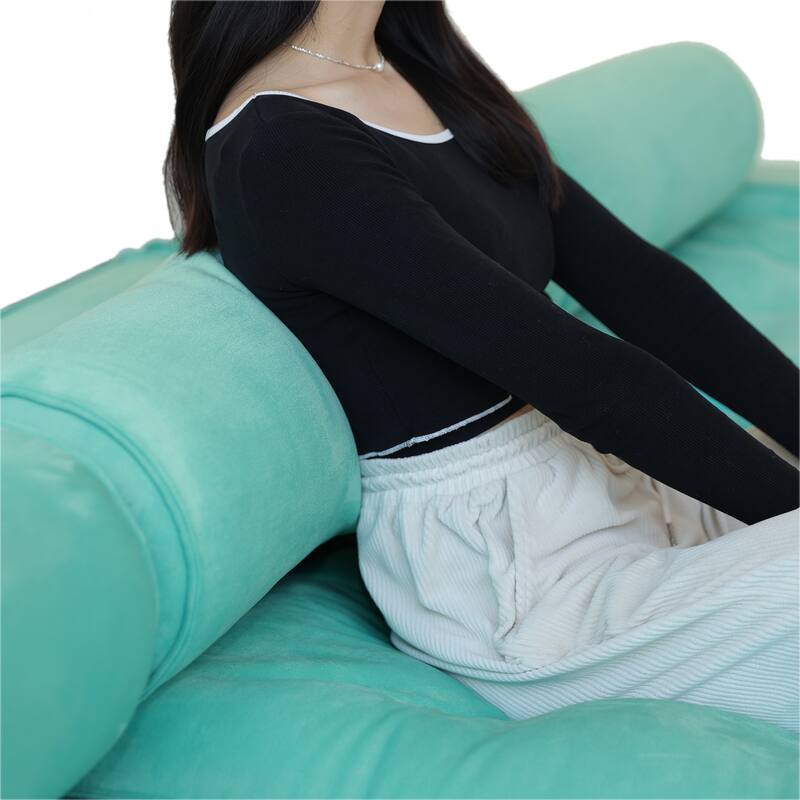 Stupendous Miami Modular Sofa Down Filled Curved Cloud Sectional Sofa 4 Seater with Ottoman