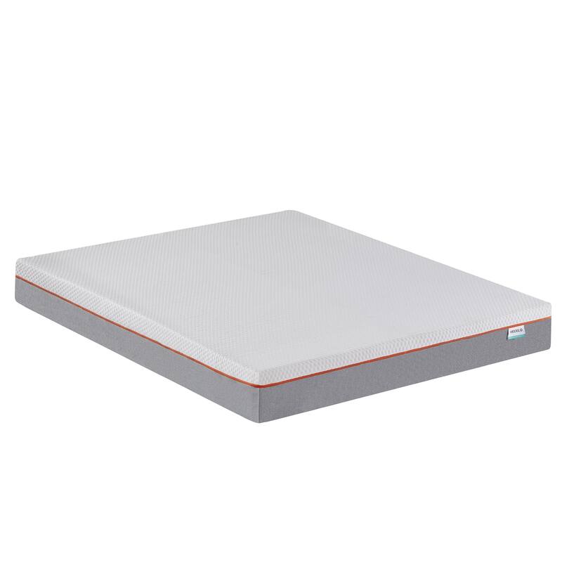 7.8 Inch Memory Foam Mattress for Cool Night & Pressure Relief, Medium Firm Feel - California King