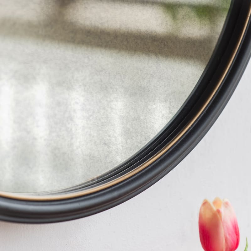 19.5" in Handsome Cleveland Mirror with Rope Strap