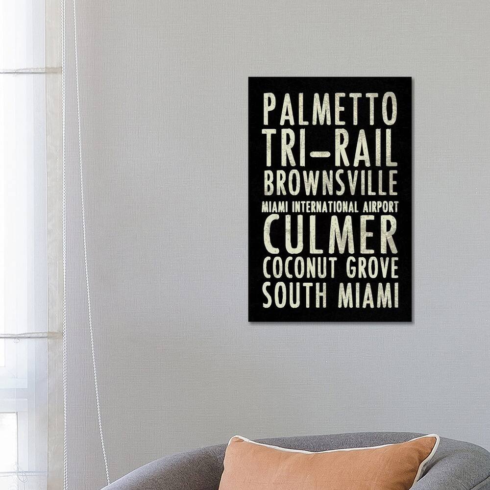 iCanvas "Miami" by Erin Clark Canvas Print
