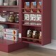 preview thumbnail 8 of 27, 41" Kitchen Pantry Storage Cabinet Spice Cabinets with Built-in Door Shelves
