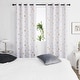 preview thumbnail 22 of 54, Deconovo Gold Star Foil Room Darkening Curtains for Kids 2 Panels