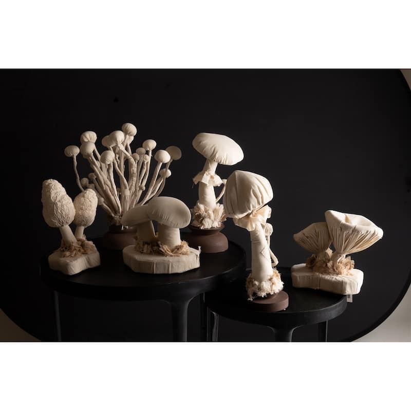 Chanterelle Mushroom Sculpture- A