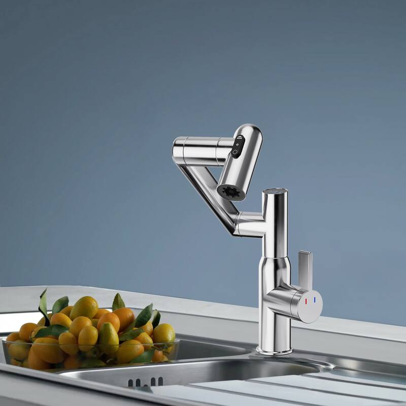 Topcraft Stainless Steel Bathroom Sink Faucet