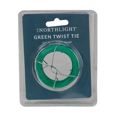 164' Green All Purpose Twist Ties - 164"