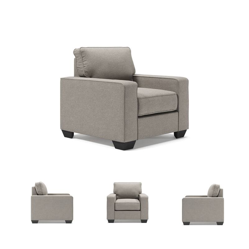 Greaves Stone Chair - 38"W x 38"D x 37"H