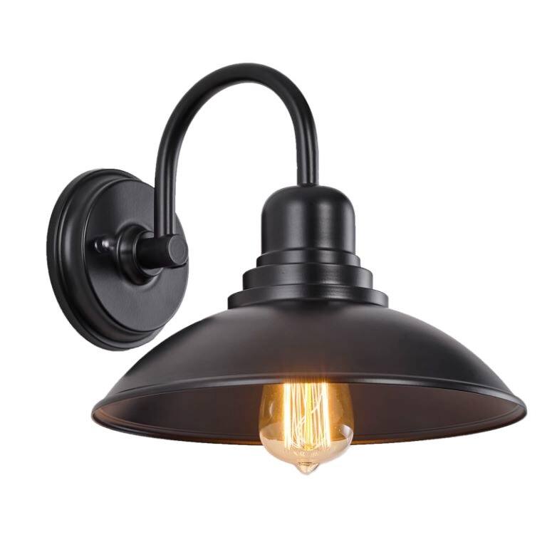 1 Light Outdoor Barn Light and Vanity Wall Sconce