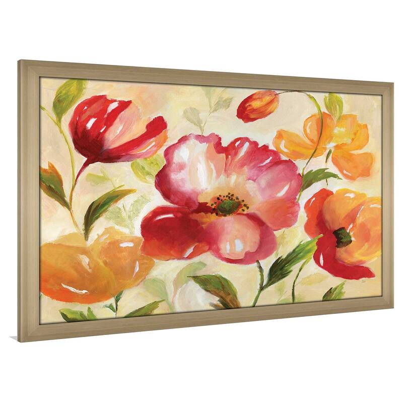 "Jardin Rouge" by Nan Print on Acrylic.