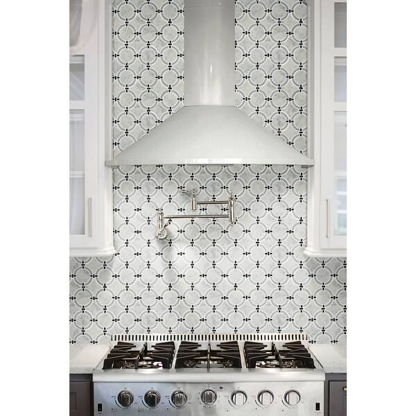 Shop Daltile Rivrpebms1p Raine 12 X 12 Random Pebble Mosaic