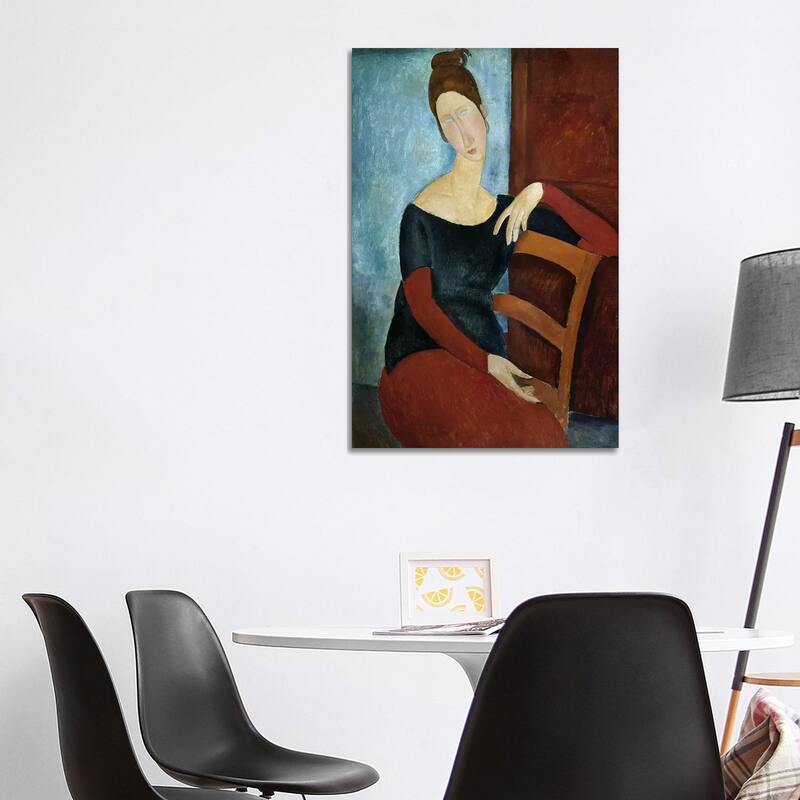 iCanvas "The Artist's Wife " by Amedeo Modigliani Canvas Print - 40x26x1.5