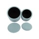 preview thumbnail 5 of 4, Saturn Sea Blue Storage Ottomans - Set of 2