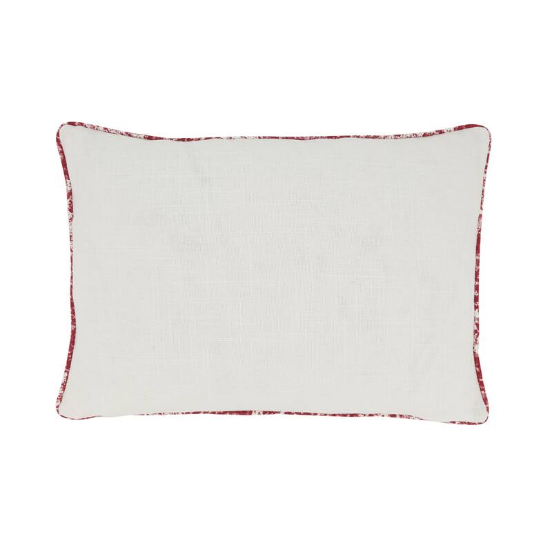 Seasonal Serenity Noel Throw Pillow