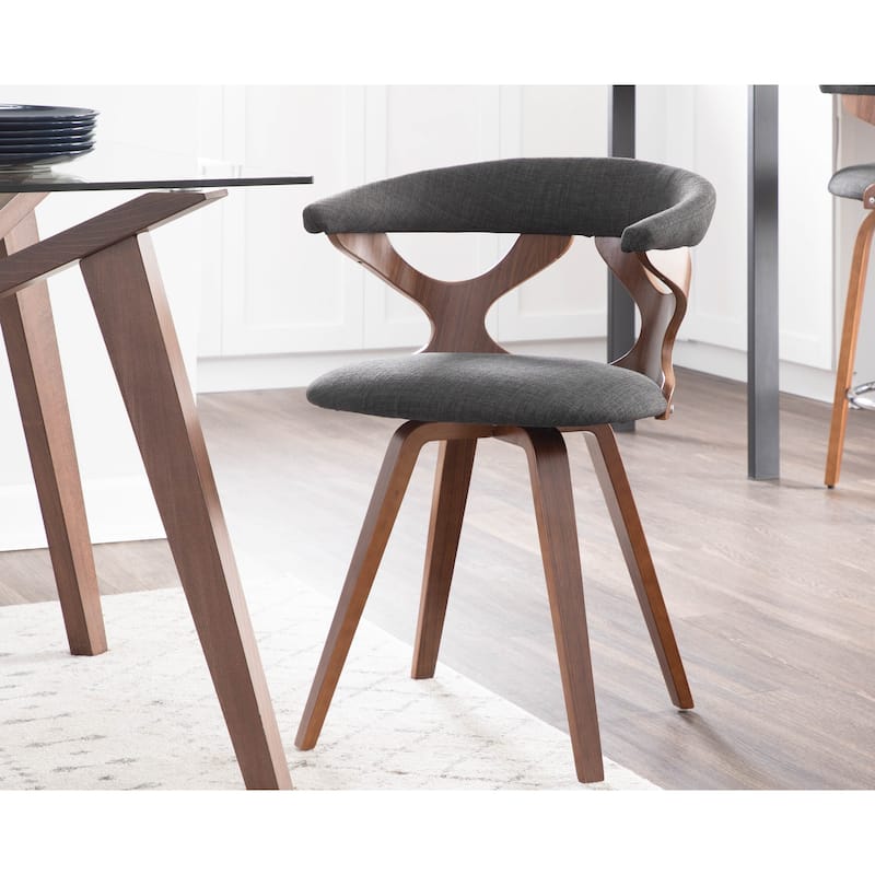 Carson Carrington Viby Mid-century Modern Swivel Dining/ Accent Chair
