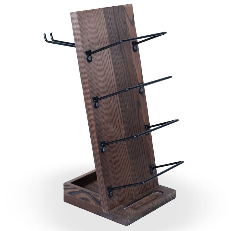 Rustic State Rueda Tabletop Wine Rack