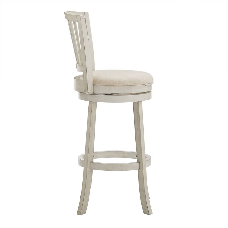 Menas Slat Black Swivel Chair by iNSPIRE Q Classic
