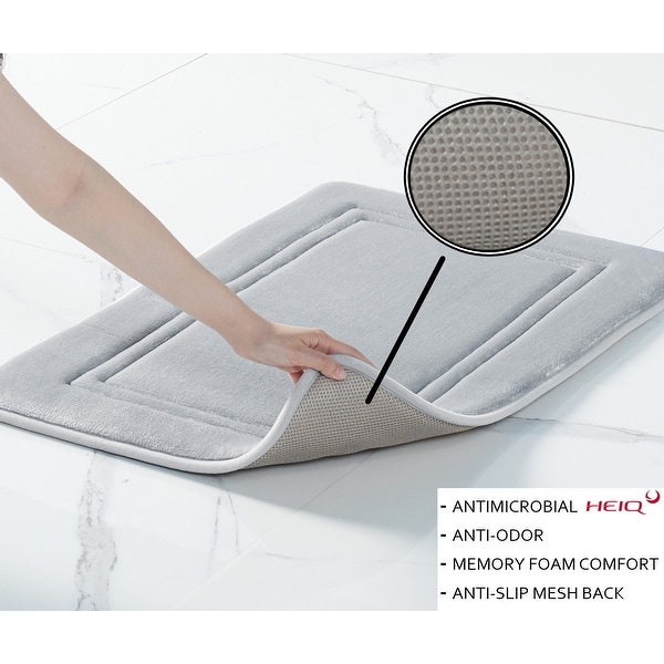 Memory foam bath rug discount