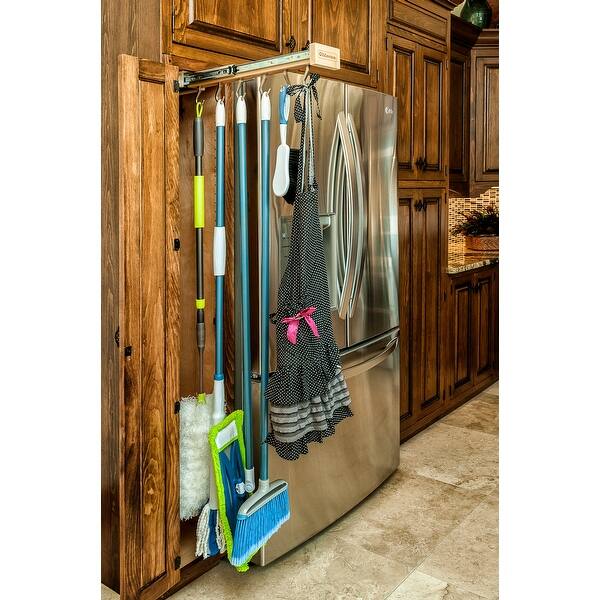 Shop Rev A Shelf Gld W14 S 5 Glideware 5 Hook Base Cabinet Pull