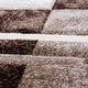 preview thumbnail 13 of 18, Modern Designer Area Rug Checkered with Contour Cut