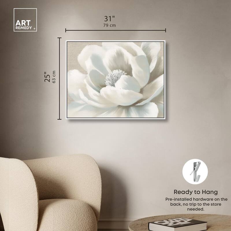 Silken Sepal II Canvas by Art Remedy