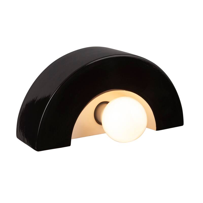 Ceramic Crescent Wall Sconce