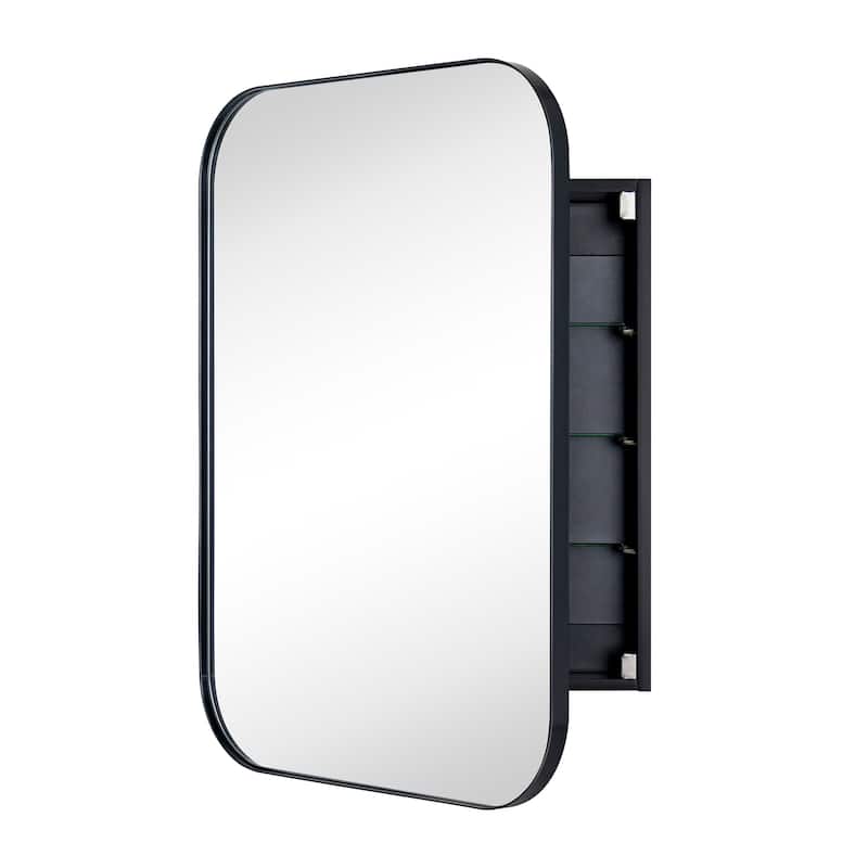 Modern & Contemporary Oversized Medicine Cabinet Mirror - 30" x 22"