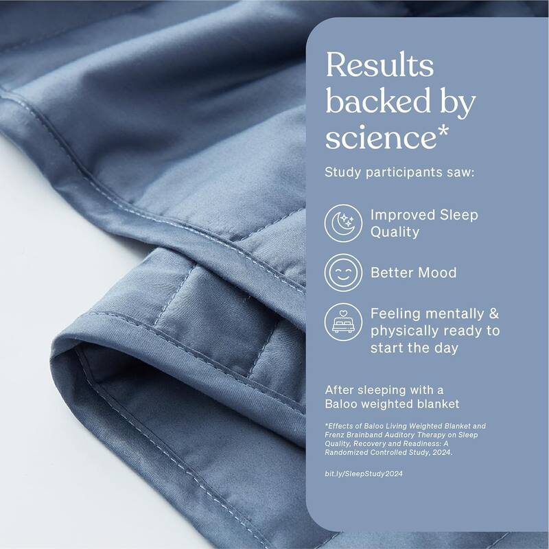 Cool Cotton Weighted Blanket - 25lbs King