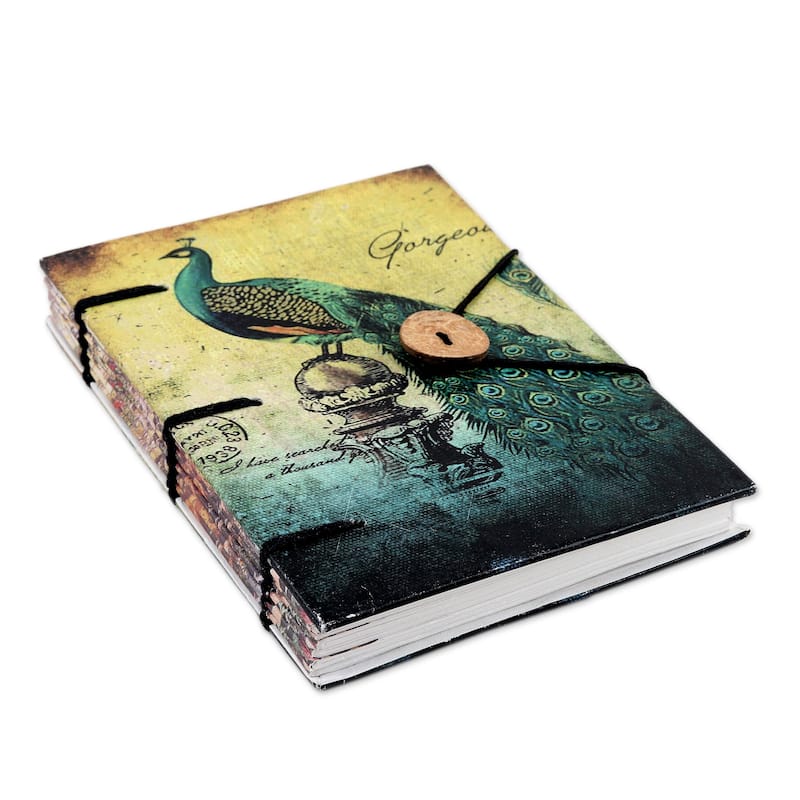 Novica Handmade New Heights Handmade Paper Journal