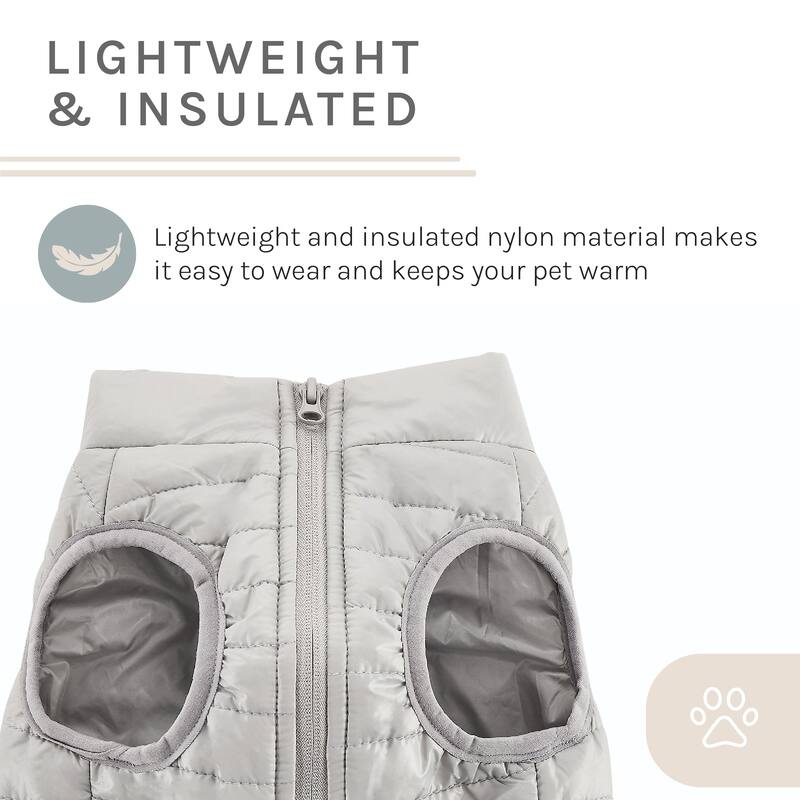 Monty Puffer Jacket In Silver/ Size :Medium - Medium