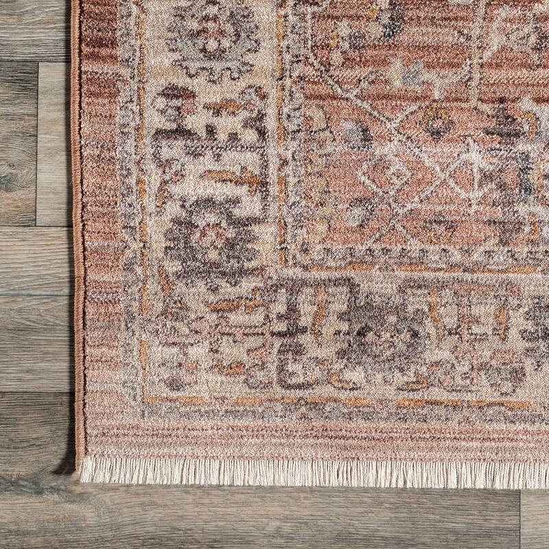 Nuloom Sorsha Persian Traditional Fringe Area Rug