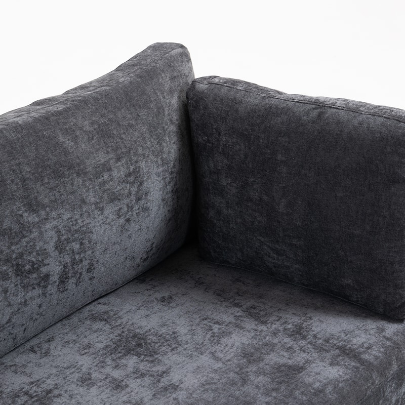 111.42" Fabric Modern 4-Seater Sofa with Cloud-Like Comfort, Flexible Storage, and Elegant Design