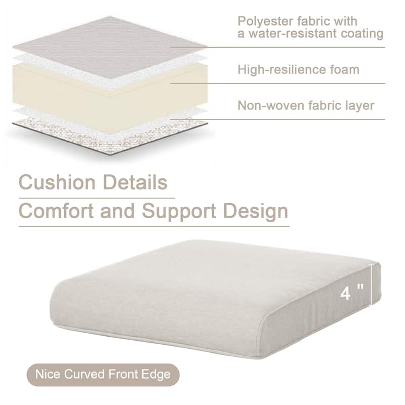 Outdoor Lounge Chair Replacement Cushion For Patio Chair - N/A
