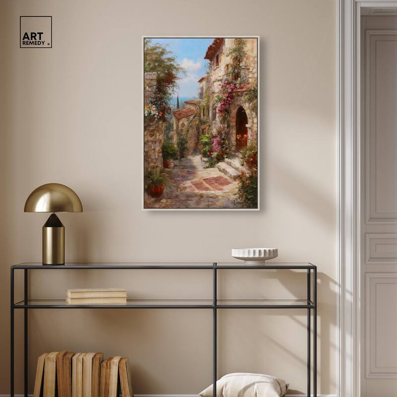 Mediterranean Charm I Canvas by Art Remedy