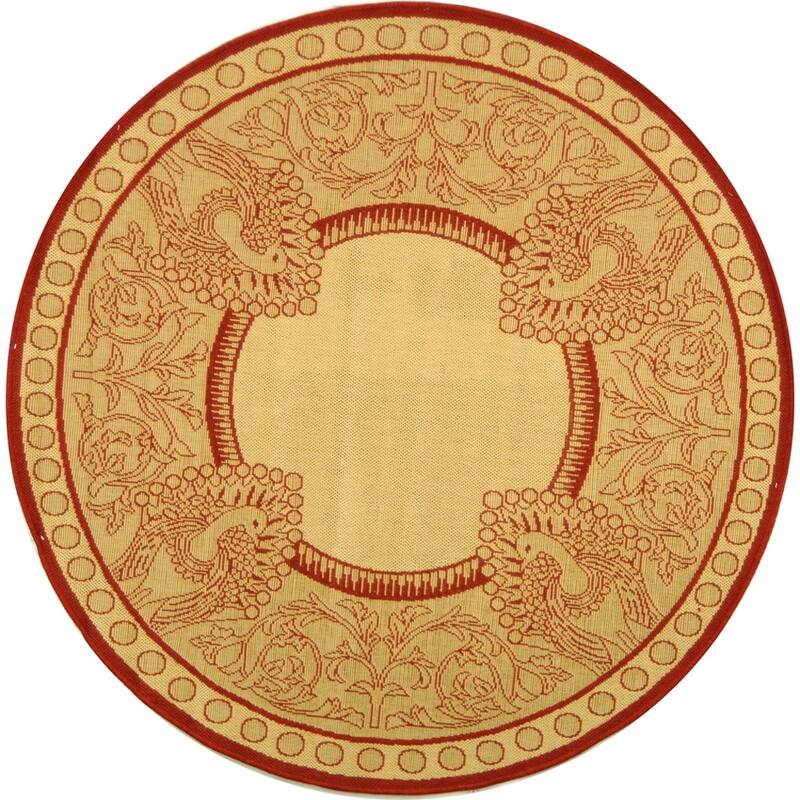 SAFAVIEH Courtyard Kitija Indoor/ Outdoor Waterproof Patio Backyard Rug