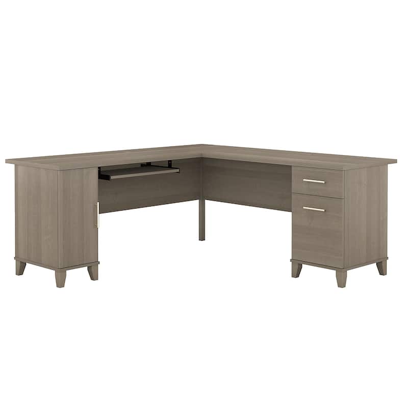 Somerset 72W L Shaped Desk with Storage by Bush Furniture