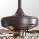 preview thumbnail 27 of 51, Sofucor 52" Ceiling Fan with Light Remote, Classical Crystal Chandelier fan, 5 Reversible Blades & Reverse Airflow