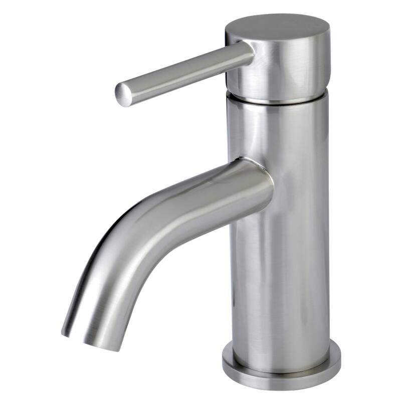 Kingston Brass Concord Single-Handle Bathroom Faucet with Push Pop-Up - Brushed Nickel