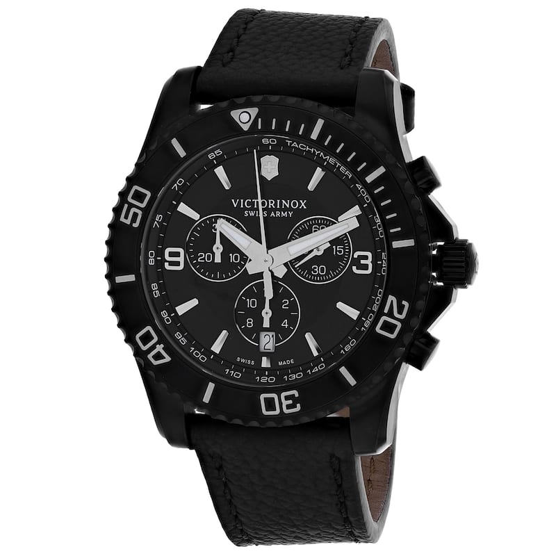 Victorinox Men's Victorinox Black Dial Watch - 241786 - 6 (36)
