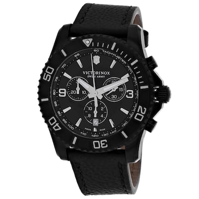 Victorinox Men's Victorinox Black Dial Watch - 241786 - 6 (36)