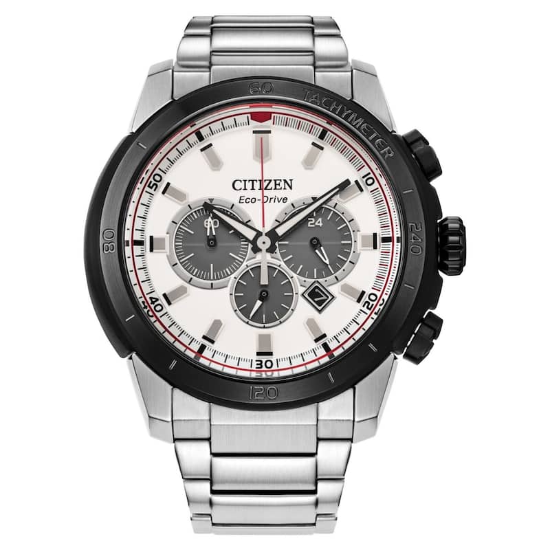 Citizen Men's Eco Drive White Dial Watch - CA4188-81A - One Size