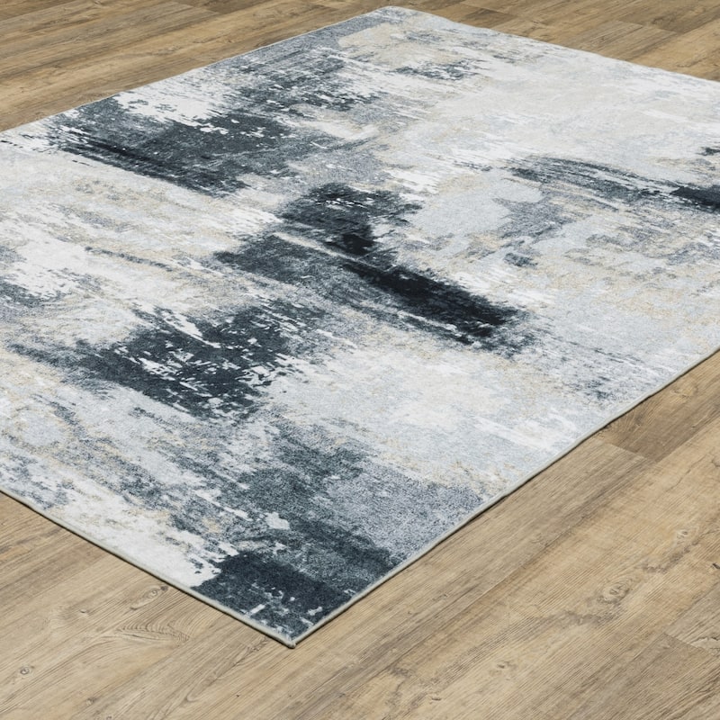 HomeRootsAbstract Modern Runner Area Rug