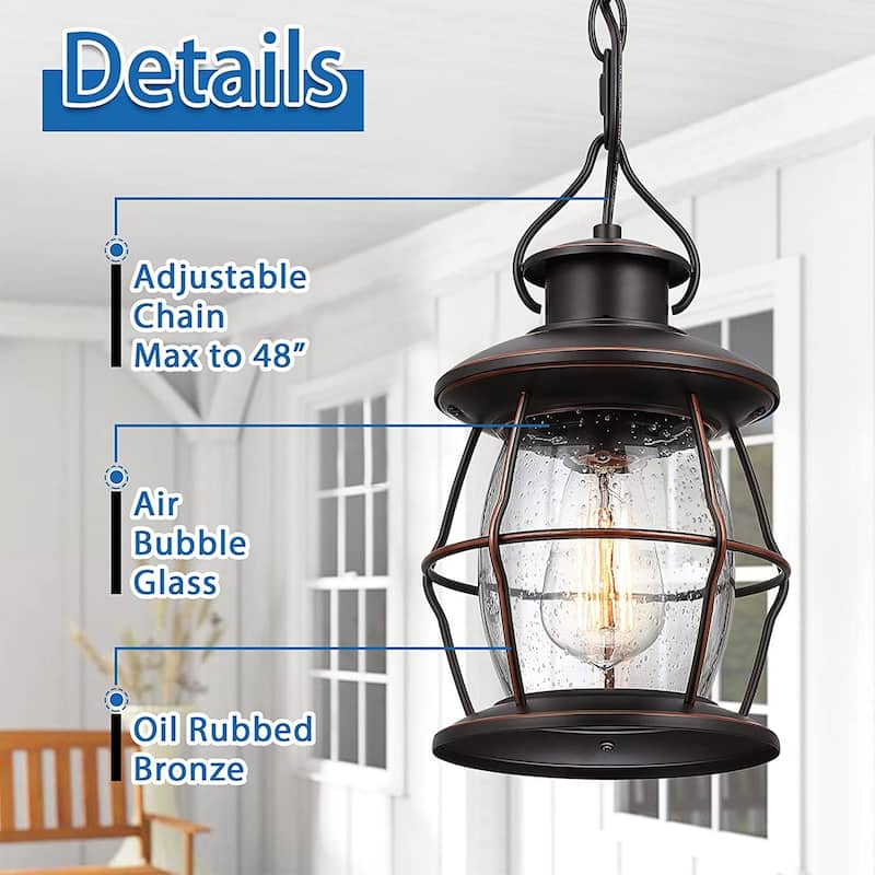 Farmhouse hanging light fixture bronze hanging lamp industrial pendant light