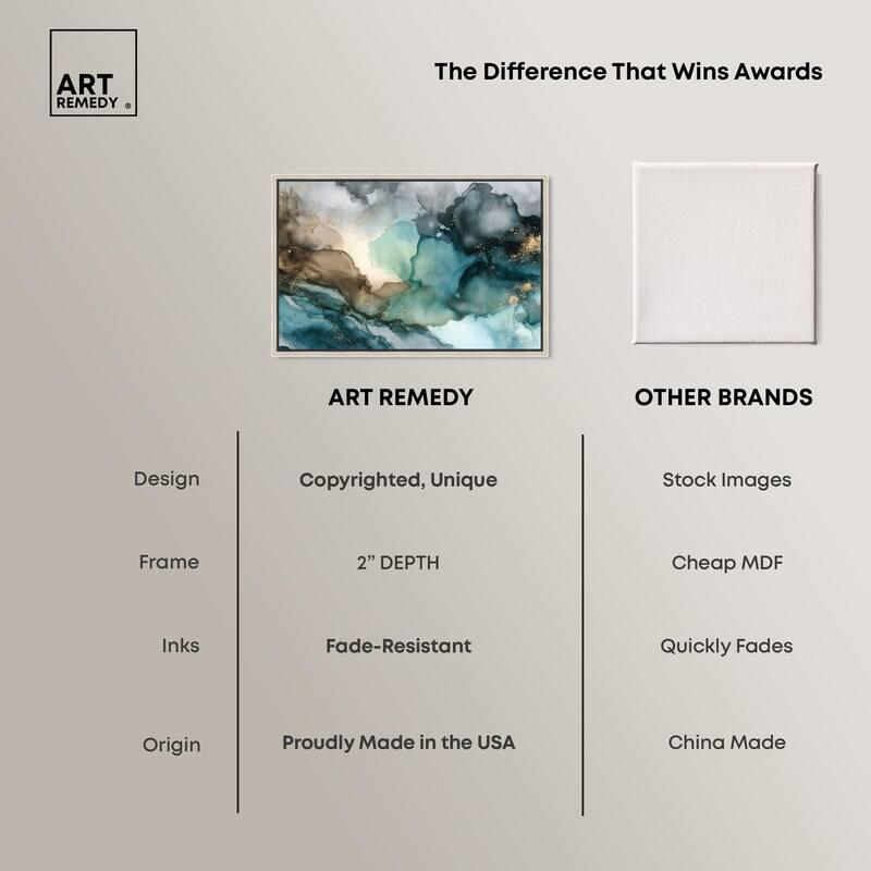 Veiled Inlet Canvas by Art Remedy