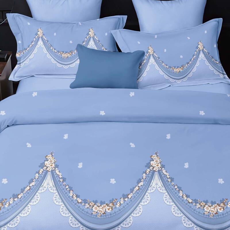 Shatex 3 piece Microfiber Bedding Comforter Set