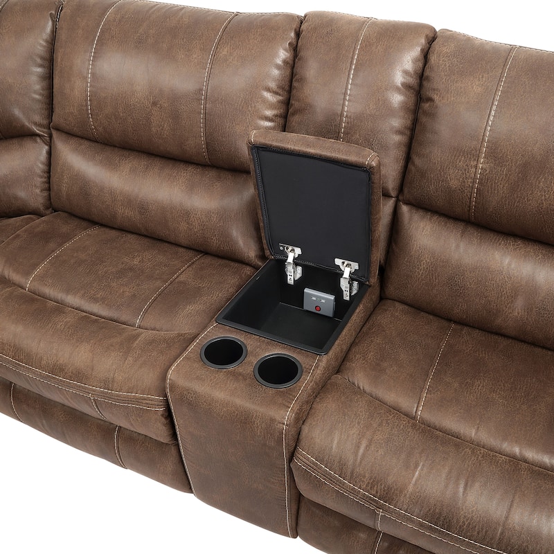 Steve Silver Lansing 6-piece Reclining Sectional
