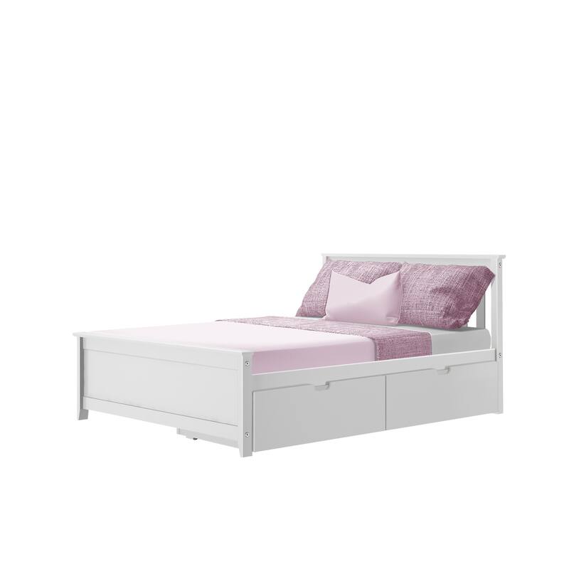 Max and Lily Full Bed with Under Bed Storage Drawers