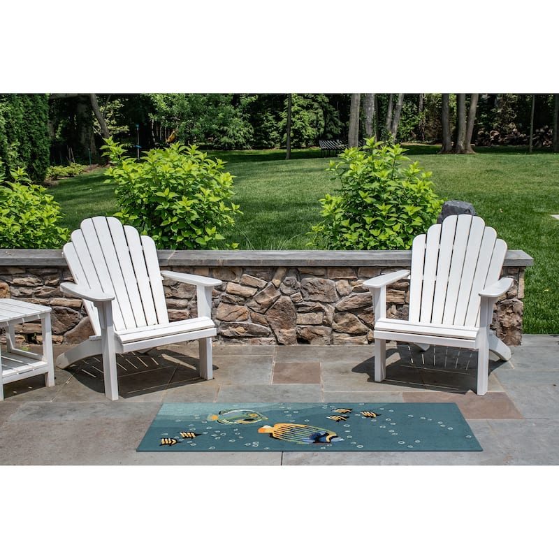 Liora Manne Frontporch Aquarium Indoor/Outdoor Rug