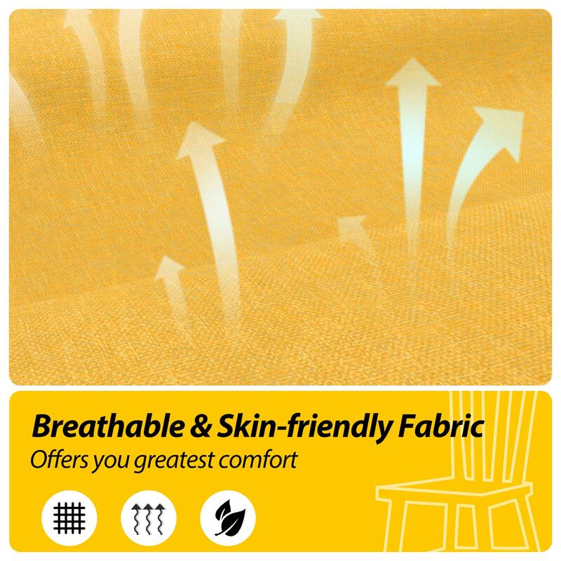 AAAAAcessories 17 in. X 16 in.Indoor Strap Non-slip Chair Cushion for Multi-scenario Setups (2 Pack) - N/A