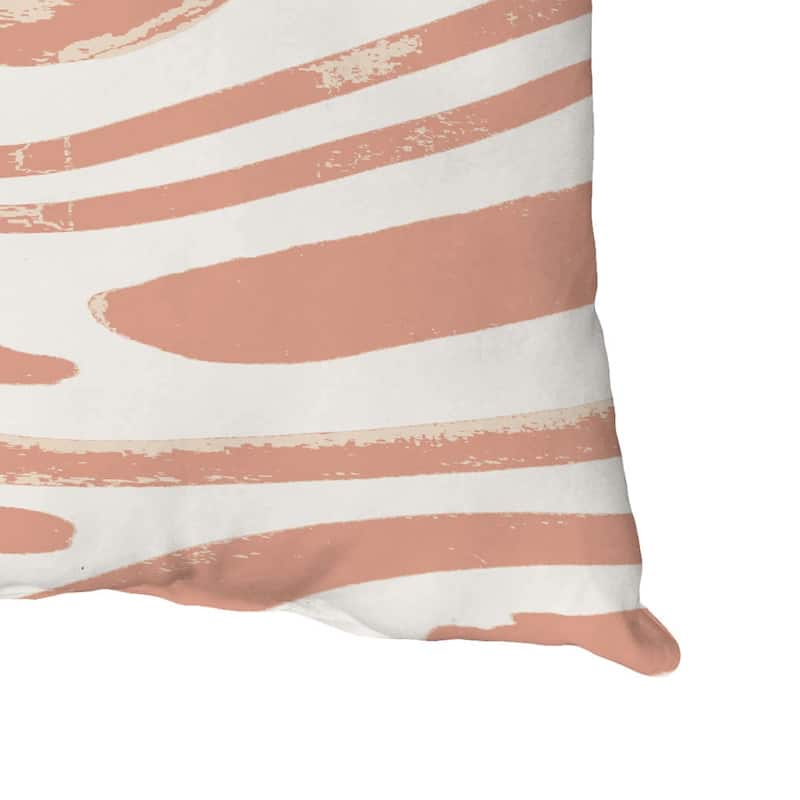 Dazzling Zebra Throw Pillow